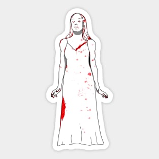 carrie white Sticker